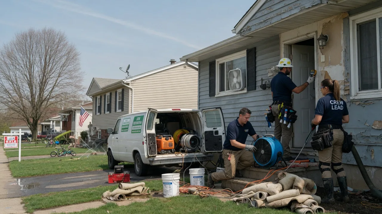 Flood Cleanup in Gene Autry, OK near me