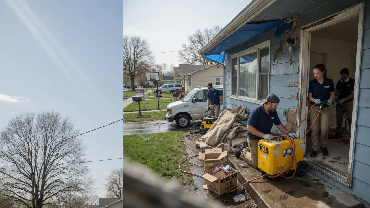 Basement Flood Cleanup in Gene Autry, OK near me